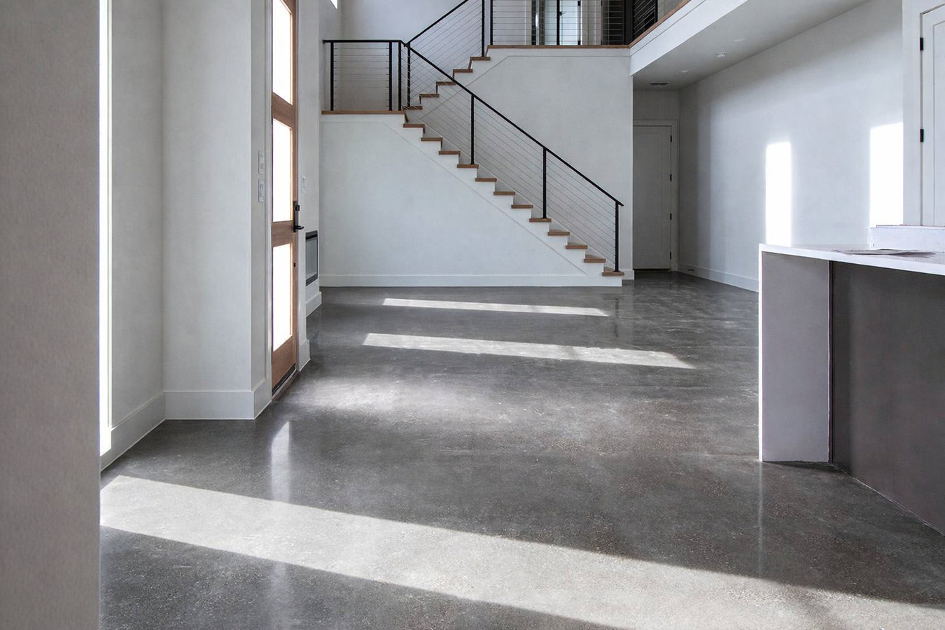 Concrete floor installation in Cupertino, CA