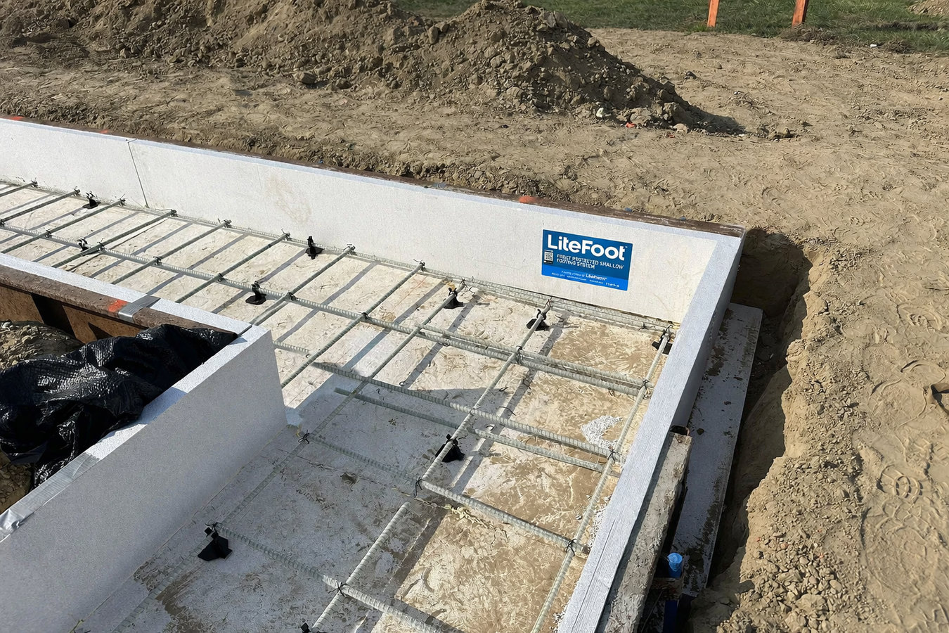 Concrete footings in Cupertino, CA